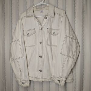 BDG Cream Jean Jacket